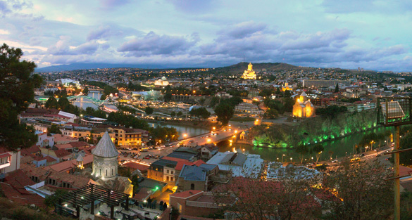 Tbilisi-sunset