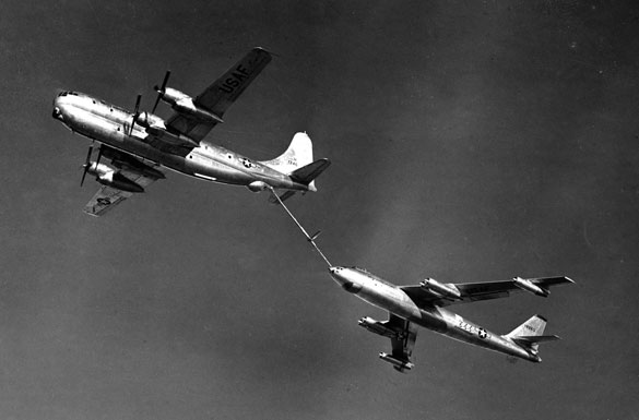 KC-97 refueling B-47