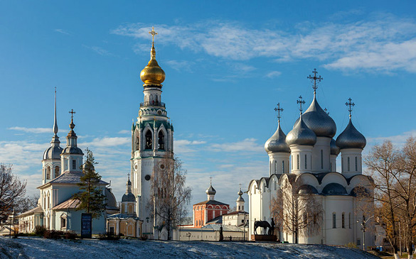The Vologda Kremlin. (Credit:Vitaly Alyabyev/Wikimeida Commons)