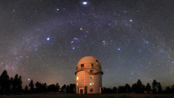 Yunnan Observatory (Credit: Jeff Dai)