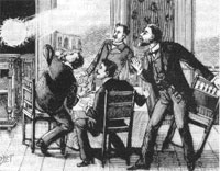 A 19th-century depiction of ball lightning (credit: Wikimedia Commons)
