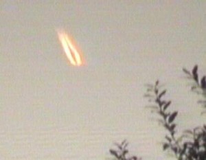 Czech Republic fireball UFO. (courtesy of K. Rasin)