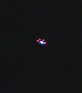 UFO over Gold Coast. (Credit: YouTube/Jack Purcell)
