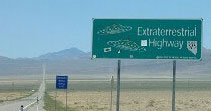 Highway 375, aka the Extraterrestrial Highway