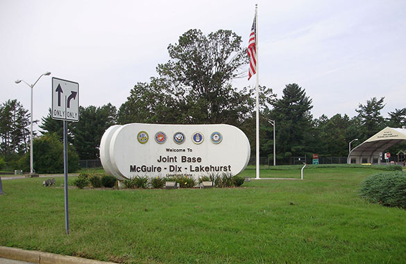 The object was seen hovering over Joint Base McGuire–Dix–Lakehurst. (Credit: Wikimedia Commons)
