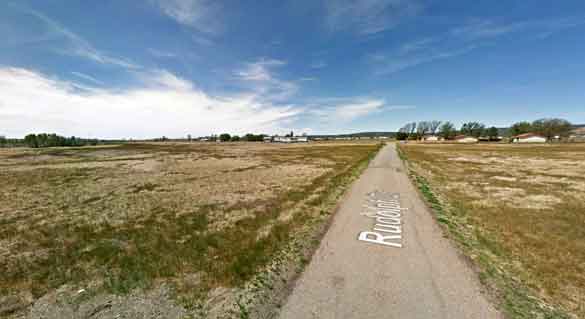 Three family members and a friend noticed a rectangular-shaped object moving from south to north on July 23, 2015, that they could not identify. Pictured: Rural Las Vegas, NM. (Credit: Google Maps)