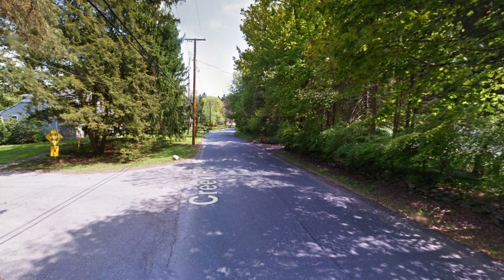 The witness became afraid and hid in a closet. Pictured: Hyde Park, NY. (Credit: Google)