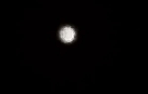 Cropped and enlarged still image from the witness video. (Credit: MUFON)