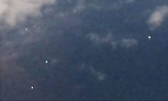Cropped and enlarged still image taken from the witness video. (Credit: MUFON)
