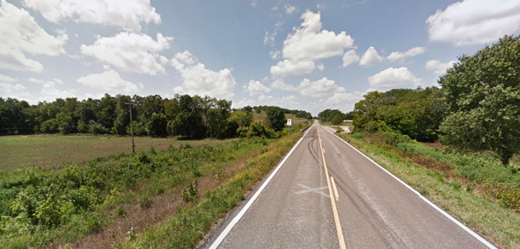 Wright County, MO, was the scene of an animal mutilation on July 15, 2015, according to Case 58460. Pictured: Wright County, MO. (Credit: Google)