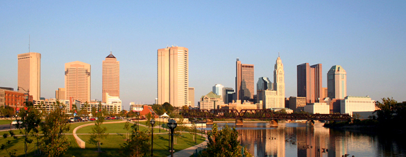 The object seemed to be just several hundred feet in the air. Pictured: Columbus skyline. (Credit: Wikimedia Commons)