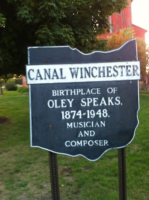 The witness stated that about 40 similar-looking, but smaller craft, also appeared and were sucked inside the larger craft. Pictured: Canal Winchester, OH. (Credit: Wikimedia Commons)