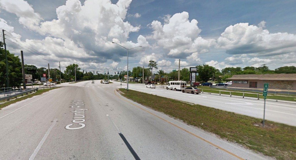 The entire sighting lasted approximately 10 seconds. Pictured: Palm Harbor, FL. (Credit: Google)