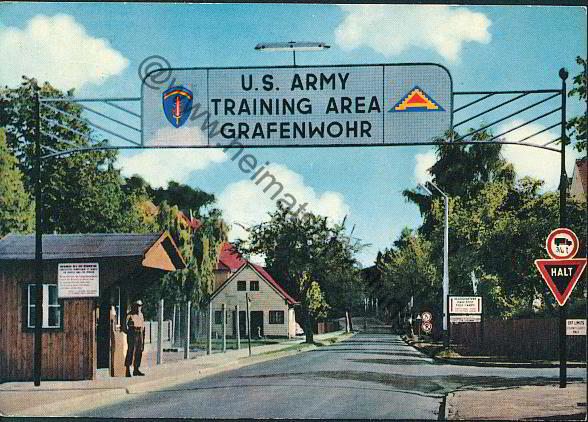 Historical image of U.S. Army Training Area Grafenwöh. (Wikimedia Commons)