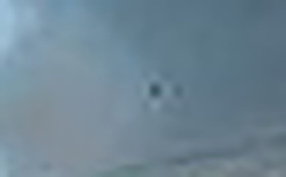 Cropped and enlarged portion of the witness image. (Credit: MUFON)