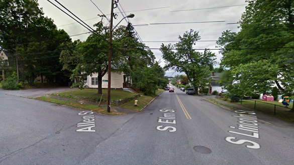The object made no sound and appeared to be transparent. Pictured: Bradford, MA. (credit: Google Maps)