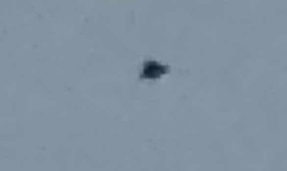 Cropped and enlarged witness image. (Credit: MUFON)