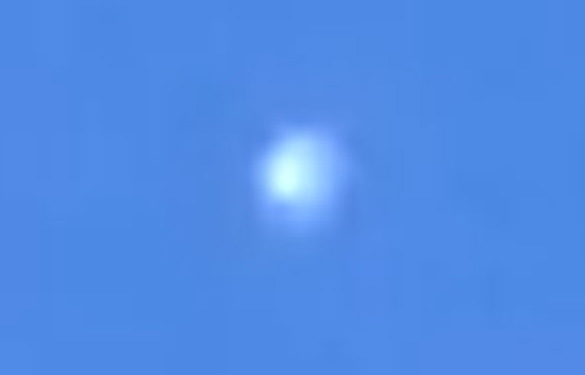 Image from witness video was cropped and enlarged. (Credit: MUFON)