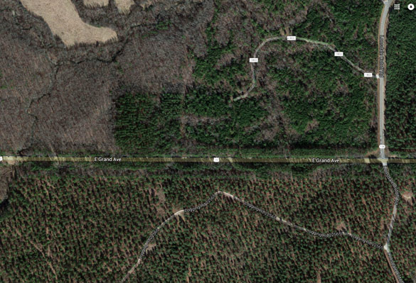 Overview of area where the witness was driving westbound along Highway 70 near Lonsdale. (Credit: Google)