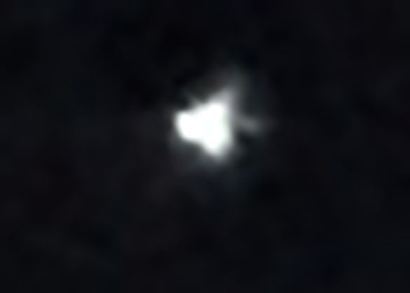 Cropped and enlarged witness image. (Credit: MUFON)