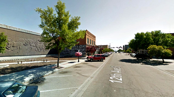 Downtown, Nampa, Idaho. (Credit: Google)