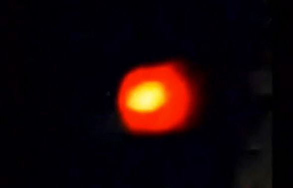 Orb UFO photographed in Ulan-Ude in 2009. (Credit: NTV/Sergey Konechnykh/The Siberian Times)