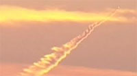 L.A. mystery missile (credit: KCAL/KCBS