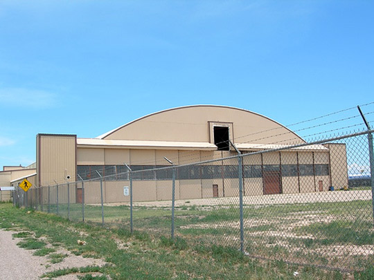 Hangar P-3 Building 84 at Roswell Army Airfield. (image credit: Dave Ruffino)