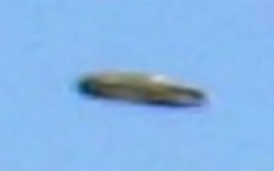 Close-up of the UFO over Santee, CA. (Credit: Ellen Henry/News10)