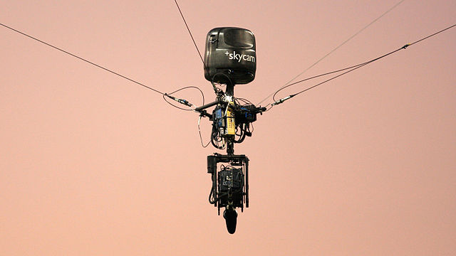 A skycam. (Credit: Despeaux/Wikimedia Commons)