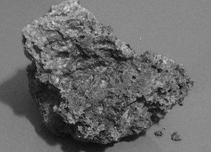 Supposed meteorite recovered in Sri Lanka. (Credit:  N. C. Wickramasinghe)